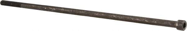 Value Collection - 5/16-18 UNC Hex Socket Drive, Socket Cap Screw - Alloy Steel, Black Oxide Finish, Partially Threaded, 10" Length Under Head - Industrial Tool & Supply