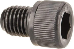Value Collection - 5/16-24 UNF Hex Socket Drive, Socket Cap Screw - Alloy Steel, Black Oxide Finish, Fully Threaded, 3/8" Length Under Head - Industrial Tool & Supply