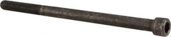 Value Collection - 5/16-24 UNF Hex Socket Drive, Socket Cap Screw - Alloy Steel, Black Oxide Finish, Partially Threaded, 5" Length Under Head - Industrial Tool & Supply