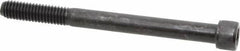 Value Collection - 3/8-16 UNC Hex Socket Drive, Socket Cap Screw - Alloy Steel, Black Oxide Finish, Partially Threaded, 4-1/4" Length Under Head - Industrial Tool & Supply