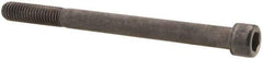 Value Collection - 3/8-16 UNC Hex Socket Drive, Socket Cap Screw - Alloy Steel, Black Oxide Finish, Partially Threaded, 4-3/4" Length Under Head - Industrial Tool & Supply
