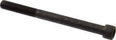 Value Collection - 3/8-24 UNF Hex Socket Drive, Socket Cap Screw - Alloy Steel, Black Oxide Finish, Partially Threaded, 4-1/2" Length Under Head - Industrial Tool & Supply