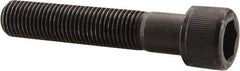 Value Collection - 7/16-20 UNF Hex Socket Drive, Socket Cap Screw - Alloy Steel, Black Oxide Finish, Partially Threaded, 2-1/4" Length Under Head - Industrial Tool & Supply