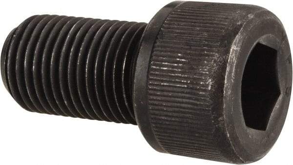 Value Collection - 1/2-20 UNF Hex Socket Drive, Socket Cap Screw - Alloy Steel, Black Oxide Finish, Fully Threaded, 7/8" Length Under Head - Industrial Tool & Supply
