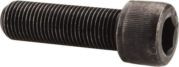Value Collection - 1/2-20 UNF Hex Socket Drive, Socket Cap Screw - Alloy Steel, Black Oxide Finish, Fully Threaded, 1-5/8" Length Under Head - Industrial Tool & Supply