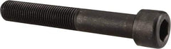 Value Collection - 1/2-20 UNF Hex Socket Drive, Socket Cap Screw - Alloy Steel, Black Oxide Finish, Partially Threaded, 3-1/4" Length Under Head - Industrial Tool & Supply