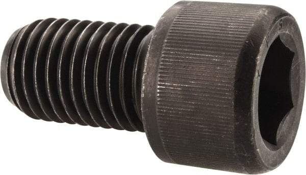 Value Collection - 9/16-18 UNF Hex Socket Drive, Socket Cap Screw - Alloy Steel, Black Oxide Finish, Fully Threaded, 1" Length Under Head - Industrial Tool & Supply