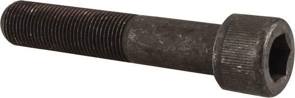 Value Collection - 5/8-18 UNF Hex Socket Drive, Socket Cap Screw - Alloy Steel, Black Oxide Finish, Partially Threaded, 3-1/4" Length Under Head - Industrial Tool & Supply