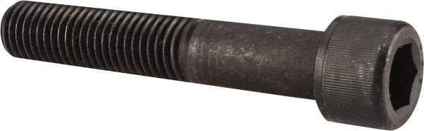 Value Collection - 3/4-10 UNC Hex Socket Drive, Socket Cap Screw - Alloy Steel, Black Oxide Finish, Partially Threaded, 4-1/4" Length Under Head - Industrial Tool & Supply