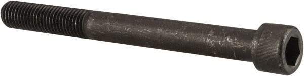 Value Collection - 3/4-10 UNC Hex Socket Drive, Socket Cap Screw - Alloy Steel, Black Oxide Finish, Partially Threaded, 7-1/2" Length Under Head - Industrial Tool & Supply