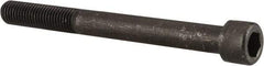 Value Collection - 3/4-10 UNC Hex Socket Drive, Socket Cap Screw - Alloy Steel, Black Oxide Finish, Partially Threaded, 7-1/2" Length Under Head - Industrial Tool & Supply