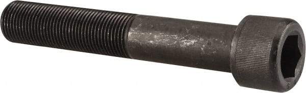 Value Collection - 3/4-16 UNF Hex Socket Drive, Socket Cap Screw - Alloy Steel, Black Oxide Finish, Partially Threaded, 4-1/2" Length Under Head - Industrial Tool & Supply