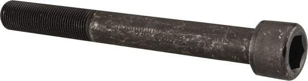 Value Collection - 3/4-16 UNF Hex Socket Drive, Socket Cap Screw - Alloy Steel, Black Oxide Finish, Partially Threaded, 6-1/2" Length Under Head - Industrial Tool & Supply