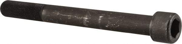 Value Collection - 3/4-16 UNF Hex Socket Drive, Socket Cap Screw - Alloy Steel, Black Oxide Finish, Partially Threaded, 7" Length Under Head - Industrial Tool & Supply