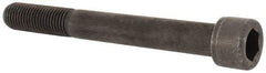Value Collection - 7/8-9 UNC Hex Socket Drive, Socket Cap Screw - Alloy Steel, Black Oxide Finish, Partially Threaded, 7-1/2" Length Under Head - Industrial Tool & Supply