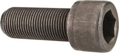 Value Collection - 7/8-14 UNF Hex Socket Drive, Socket Cap Screw - Alloy Steel, Black Oxide Finish, Fully Threaded, 2-1/4" Length Under Head - Industrial Tool & Supply