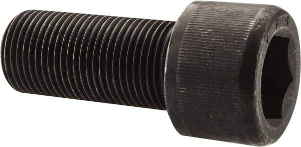 Value Collection - 7/8-14 UNF Hex Socket Drive, Socket Cap Screw - Alloy Steel, Black Oxide Finish, Fully Threaded, 2-1/2" Length Under Head - Industrial Tool & Supply