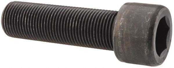 Value Collection - 7/8-14 UNF Hex Socket Drive, Socket Cap Screw - Alloy Steel, Black Oxide Finish, Fully Threaded, 3" Length Under Head - Industrial Tool & Supply