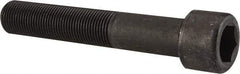 Value Collection - 7/8-14 UNF Hex Socket Drive, Socket Cap Screw - Alloy Steel, Black Oxide Finish, Partially Threaded, 5" Length Under Head - Industrial Tool & Supply