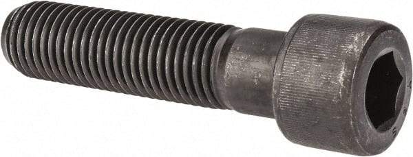 Value Collection - 1-8 UNC Hex Socket Drive, Socket Cap Screw - Alloy Steel, Black Oxide Finish, Partially Threaded, 4-1/4" Length Under Head - Industrial Tool & Supply