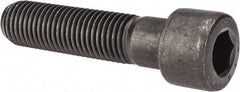Value Collection - 1-8 UNC Hex Socket Drive, Socket Cap Screw - Alloy Steel, Black Oxide Finish, Partially Threaded, 4-1/4" Length Under Head - Industrial Tool & Supply