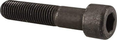 Value Collection - 1-8 UNC Hex Socket Drive, Socket Cap Screw - Alloy Steel, Black Oxide Finish, Partially Threaded, 4-3/4" Length Under Head - Industrial Tool & Supply