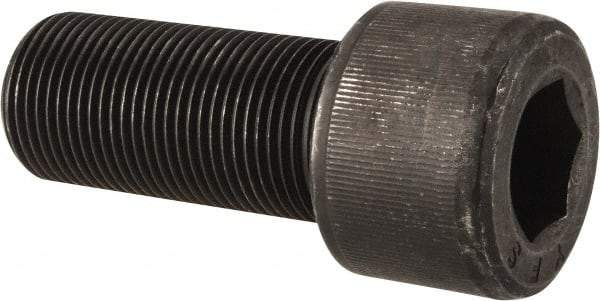 Value Collection - 1-14 UNF Hex Socket Drive, Socket Cap Screw - Alloy Steel, Black Oxide Finish, Fully Threaded, 2-1/4" Length Under Head - Industrial Tool & Supply