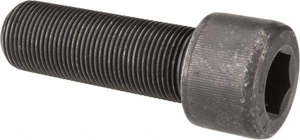 Value Collection - 1-14 UNF Hex Socket Drive, Socket Cap Screw - Alloy Steel, Black Oxide Finish, Fully Threaded, 3" Length Under Head - Industrial Tool & Supply
