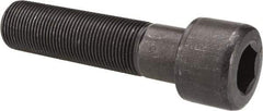 Value Collection - 1-14 UNF Hex Socket Drive, Socket Cap Screw - Alloy Steel, Black Oxide Finish, Partially Threaded, 4" Length Under Head - Industrial Tool & Supply