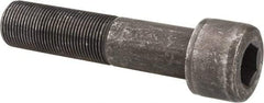 Value Collection - 1-14 UNF Hex Socket Drive, Socket Cap Screw - Alloy Steel, Black Oxide Finish, Partially Threaded, 4-1/2" Length Under Head - Industrial Tool & Supply