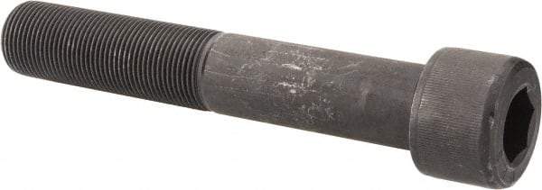 Value Collection - 1-14 UNF Hex Socket Drive, Socket Cap Screw - Alloy Steel, Black Oxide Finish, Partially Threaded, 6" Length Under Head - Industrial Tool & Supply