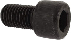 Value Collection - 1-1/8 - 7 UNC Hex Socket Drive, Socket Cap Screw - Alloy Steel, Black Oxide Finish, Fully Threaded, 2" Length Under Head - Industrial Tool & Supply