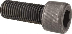 Value Collection - 1-1/8 - 7 UNC Hex Socket Drive, Socket Cap Screw - Alloy Steel, Black Oxide Finish, Fully Threaded, 3" Length Under Head - Industrial Tool & Supply