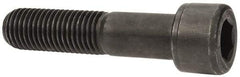 Value Collection - 1-1/8 - 7 UNC Hex Socket Drive, Socket Cap Screw - Alloy Steel, Black Oxide Finish, Partially Threaded, 5" Length Under Head - Industrial Tool & Supply