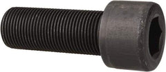 Value Collection - 1-1/8 - 12 UNF Hex Socket Drive, Socket Cap Screw - Alloy Steel, Black Oxide Finish, Fully Threaded, 3" Length Under Head - Industrial Tool & Supply