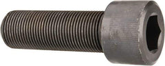 Value Collection - 1-1/8 - 12 UNF Hex Socket Drive, Socket Cap Screw - Alloy Steel, Black Oxide Finish, Fully Threaded, 3-1/2" Length Under Head - Industrial Tool & Supply