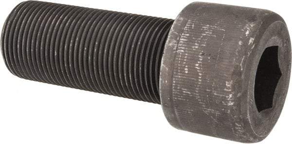 Value Collection - 1-1/4 - 12 UNF Hex Socket Drive, Socket Cap Screw - Alloy Steel, Black Oxide Finish, Fully Threaded, 3" Length Under Head - Industrial Tool & Supply