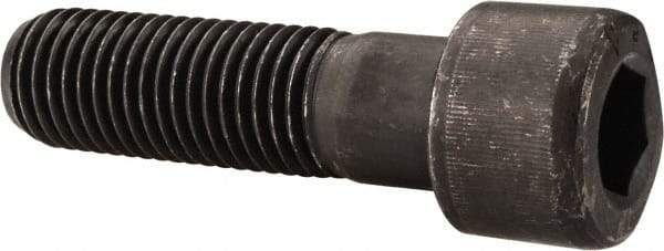 Value Collection - 1-1/2 - 6 UNC Hex Socket Drive, Socket Cap Screw - Alloy Steel, Black Oxide Finish, Partially Threaded, 5-1/2" Length Under Head - Industrial Tool & Supply