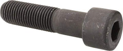 Value Collection - 1-1/2 - 6 UNC Hex Socket Drive, Socket Cap Screw - Alloy Steel, Black Oxide Finish, Partially Threaded, 6" Length Under Head - Industrial Tool & Supply