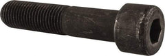 Value Collection - 1-1/2 - 6 UNC Hex Socket Drive, Socket Cap Screw - Alloy Steel, Black Oxide Finish, Partially Threaded, 7" Length Under Head - Industrial Tool & Supply
