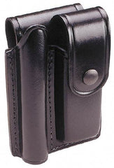 Mag-Lite - Leather Mini/Pocket Flashlight Belt Holster - Black, Compatible with Maglite AA Batteries - Industrial Tool & Supply