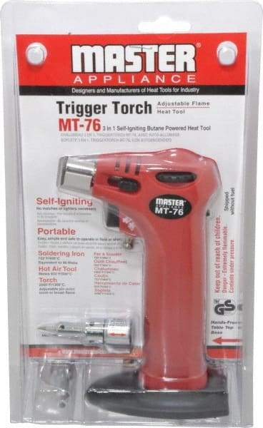 Master Appliance - Butane Trigger Torch - Exact Industrial Supply