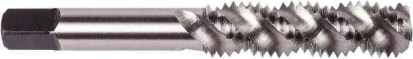 Union Butterfield - M4x0.70 Metric Coarse 3 Flute 6H Plug Spiral Flute Tap - High Speed Steel, Bright Finish, 2-1/8" OAL, Right Hand Flute, Right Hand Thread, D4, Series 1788M - Exact Industrial Supply