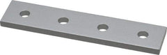 80/20 Inc. - 7/8" Wide, 4" High, Open Shelving 4 Hole Joining Strip - Aluminum, Use with Series 10 & Bolt Kit 3321 - Industrial Tool & Supply