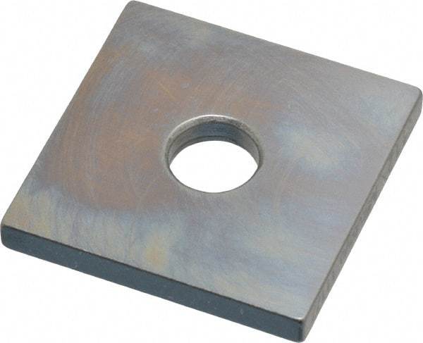Mitutoyo - 0.112" Square Steel Gage Block - Accuracy Grade 0, Includes Certificate of Inspection - Industrial Tool & Supply