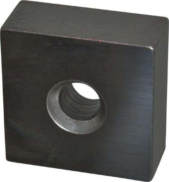 Mitutoyo - 0.4" Square Steel Gage Block - Accuracy Grade 0, Includes Certificate of Inspection - Industrial Tool & Supply