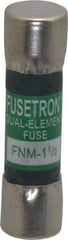 Cooper Bussmann - 250 VAC, 1.5 Amp, Time Delay General Purpose Fuse - Fuse Holder Mount, 1-1/2" OAL, 10 at 125 V kA Rating, 13/32" Diam - Industrial Tool & Supply