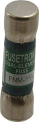 Cooper Bussmann - 250 VAC, 1.25 Amp, Time Delay General Purpose Fuse - Fuse Holder Mount, 1-1/2" OAL, 10 at 125 V kA Rating, 13/32" Diam - Industrial Tool & Supply