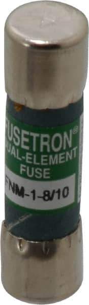Cooper Bussmann - 250 VAC, 1.8 Amp, Time Delay General Purpose Fuse - Fuse Holder Mount, 1-1/2" OAL, 10 at 125 V kA Rating, 13/32" Diam - Industrial Tool & Supply