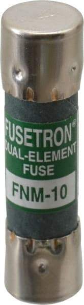 Cooper Bussmann - 250 VAC, 10 Amp, Time Delay General Purpose Fuse - Fuse Holder Mount, 1-1/2" OAL, 10 at 125 V kA Rating, 13/32" Diam - Industrial Tool & Supply